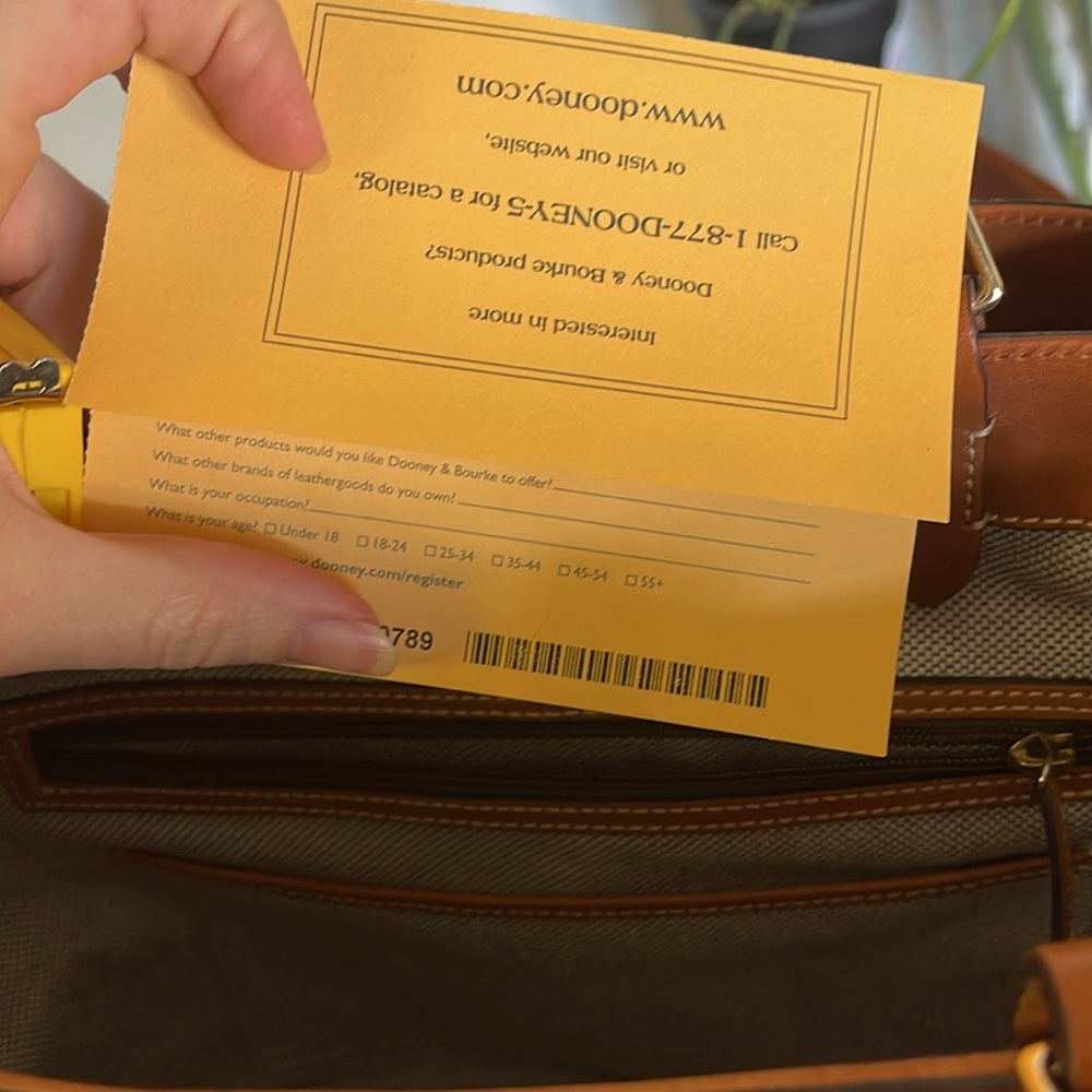 Dooney and Bourke Python Flynn Tote - Picture 12 of 13